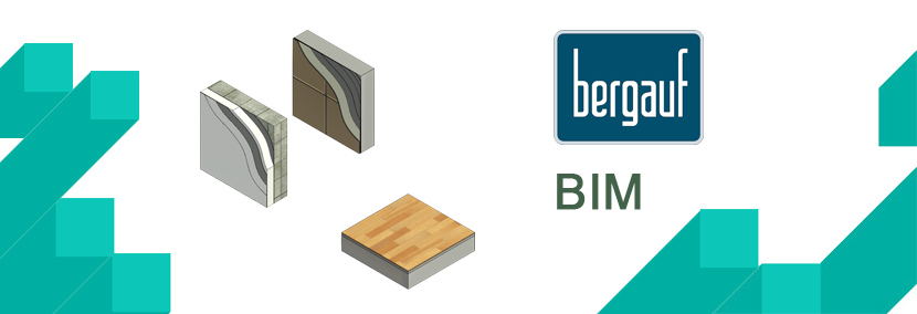 Технический обзор BIM-моделей семейств отделки стен и перекрытий компании Bergauf